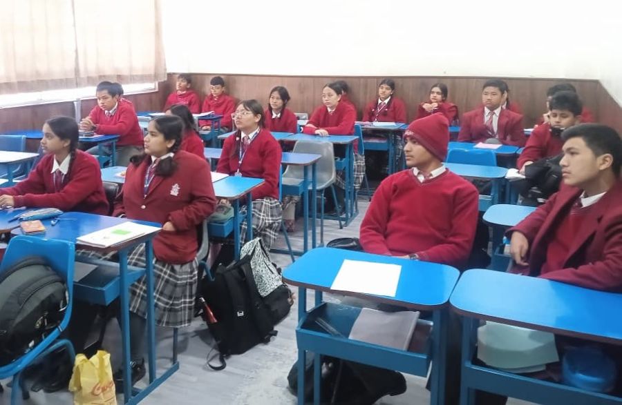 Orientation Session with Former Student Mr. Shubhankar Bhattarai