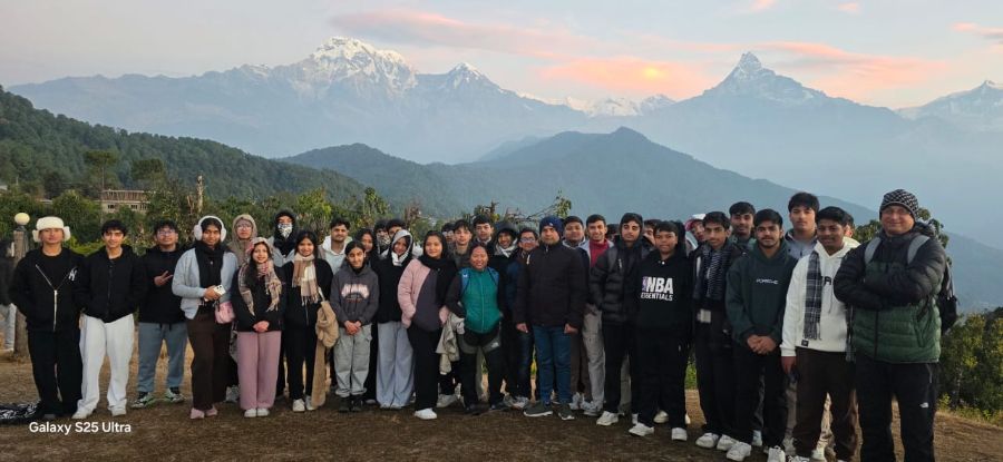 Educational Tour of Grade X CBSE Students in Pokhara Valley