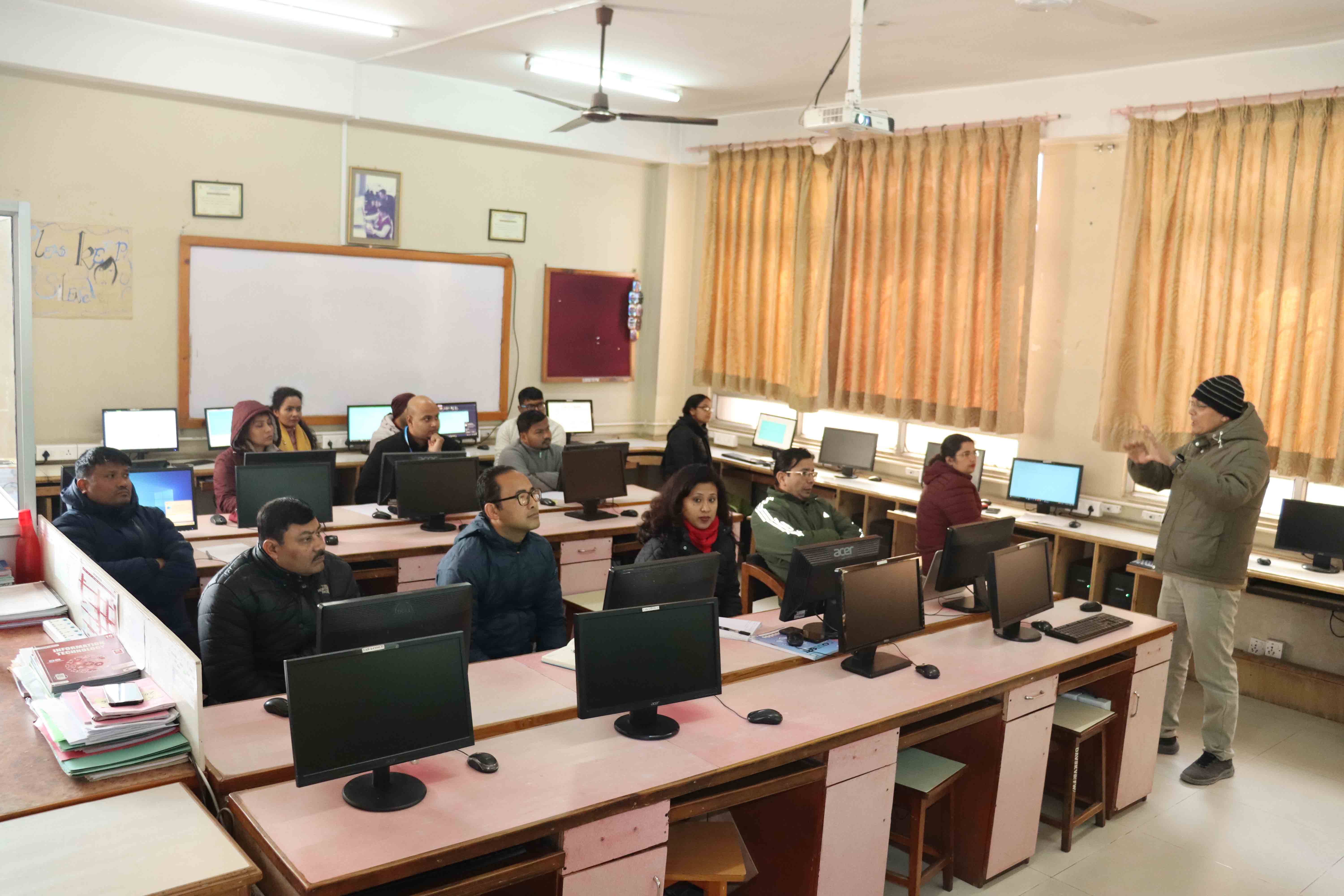 1-day Departmental Training at DAV School