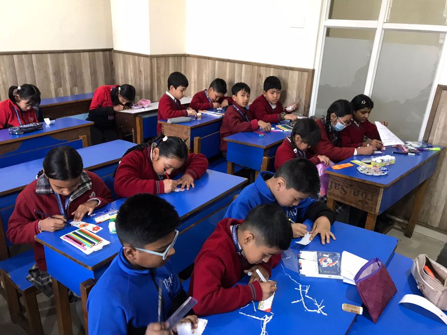 Inter-House Bookmark Making Competition