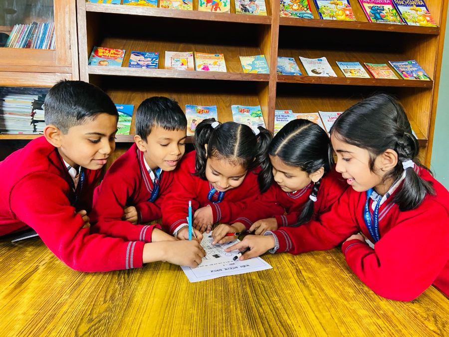 Riddles Competition in Junior School