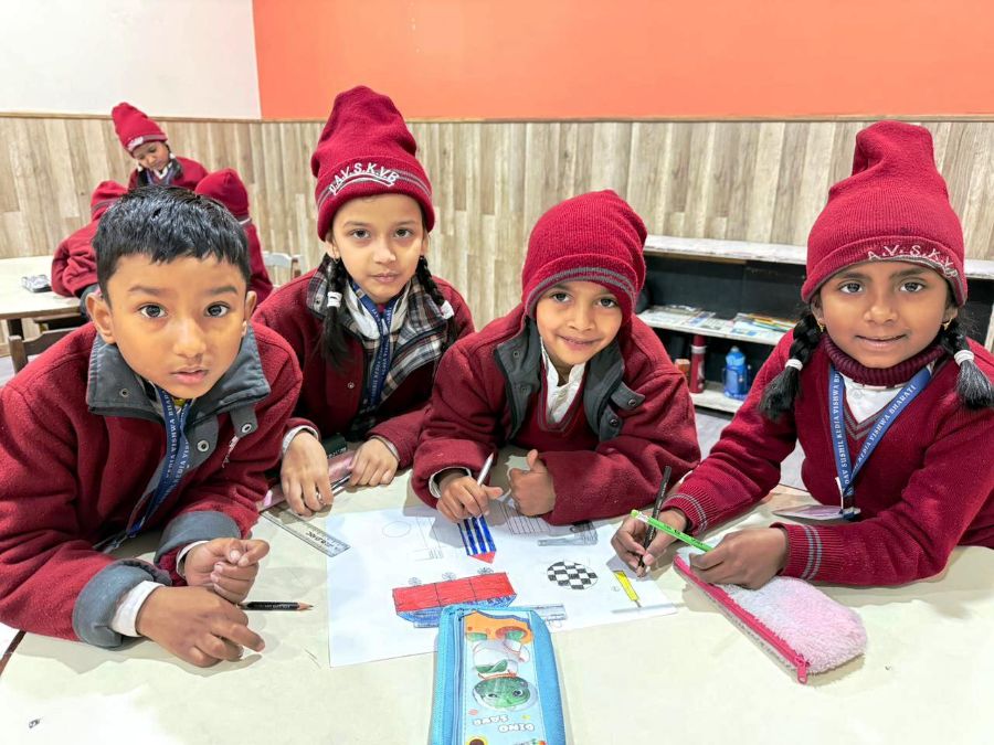 Inter-House “My Dream” Activity Competition for Grades I and II