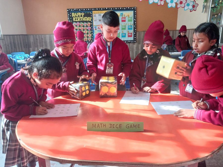 Maths Cross Out Game (Dice Game)