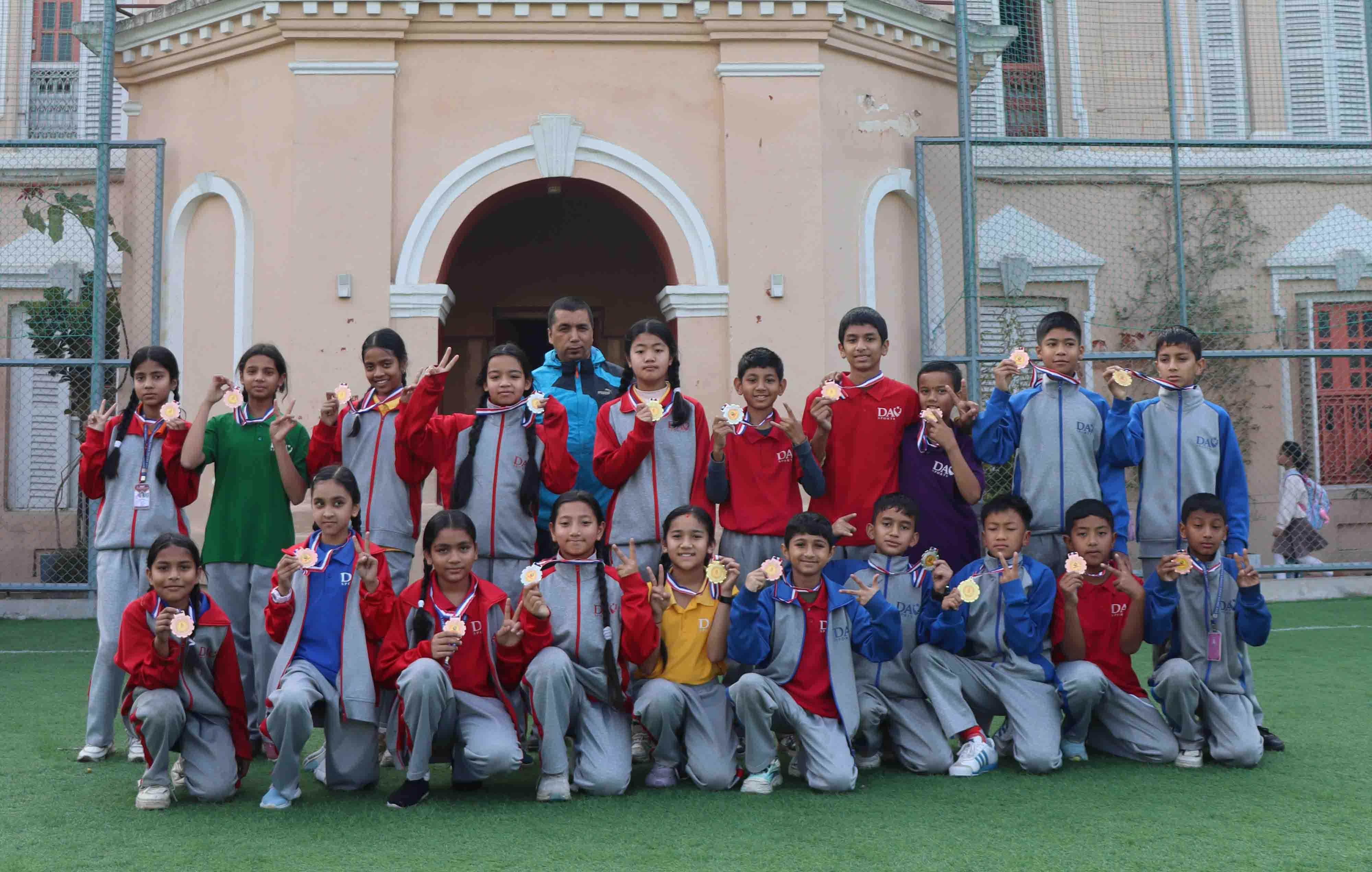 Cross Country Race for Grades V and VI