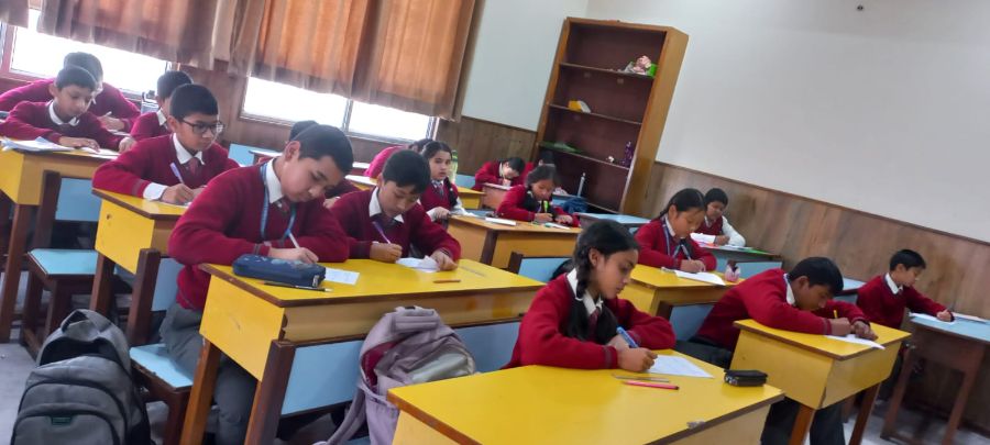 Sanskrit Dhaturupawali Competition for Grade V and VI Students