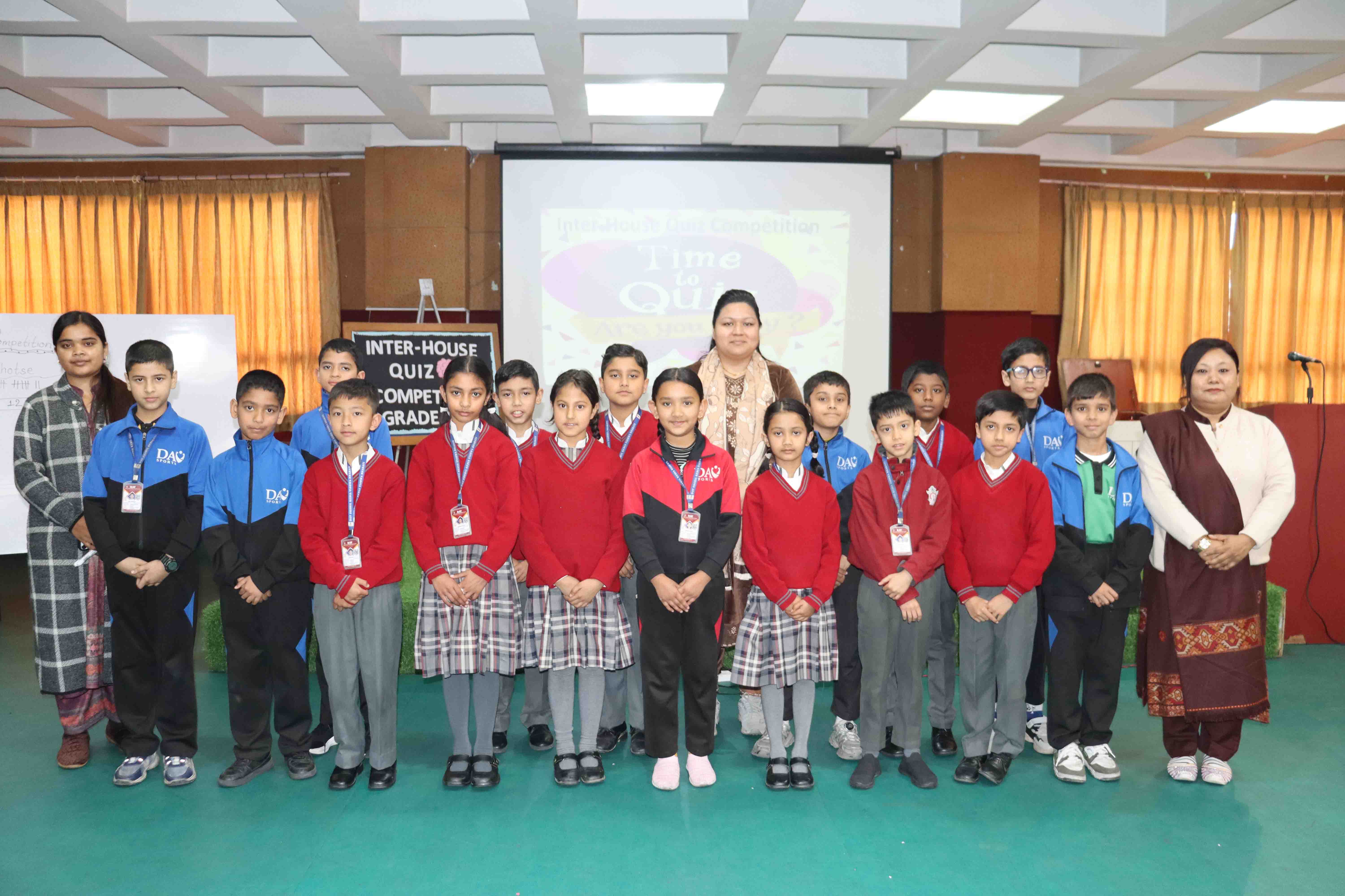 Inter-House Quiz Contest in Junior School