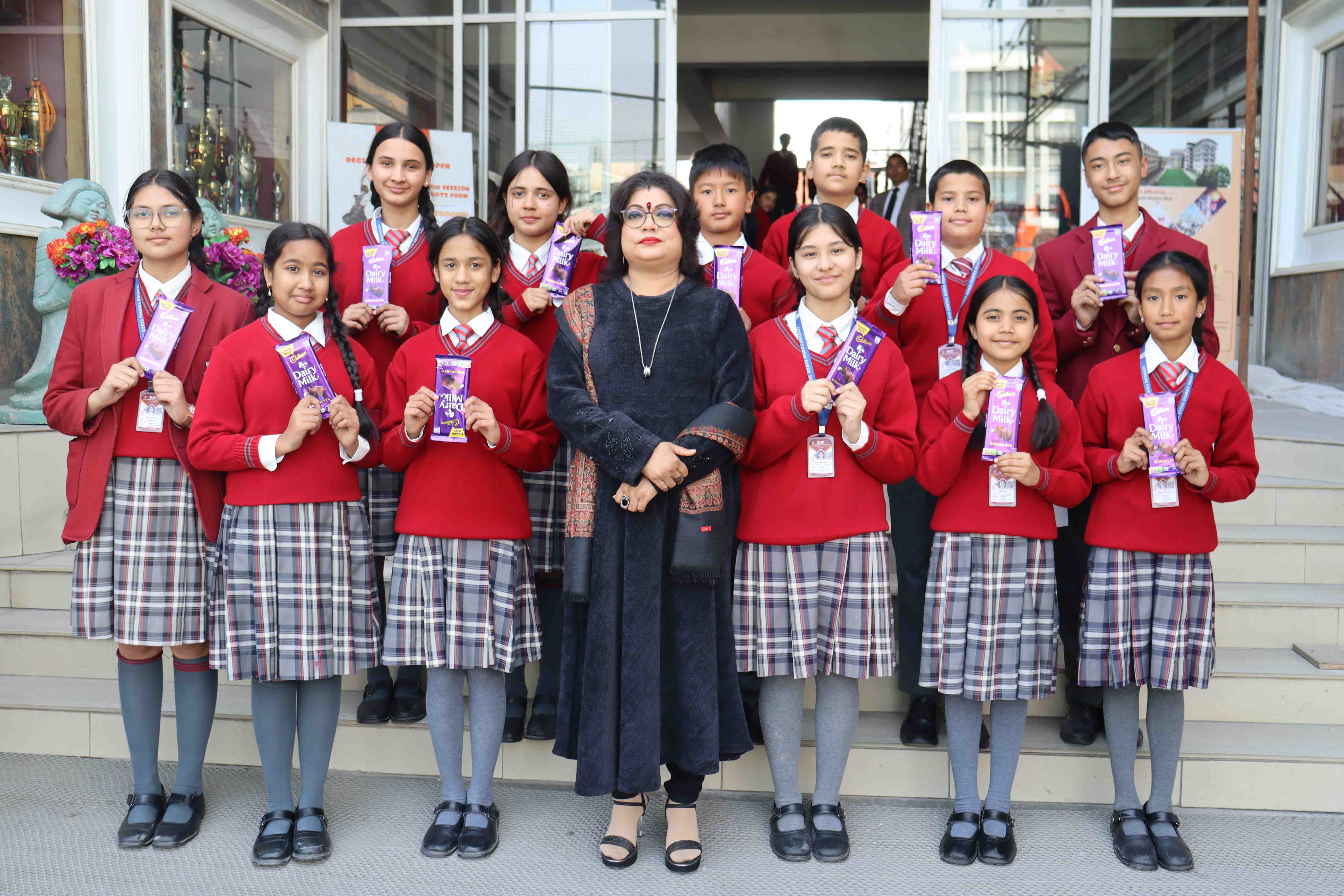 Grade V Students Honoured for Best Reflection Worksheets on One-Night Stay Trip