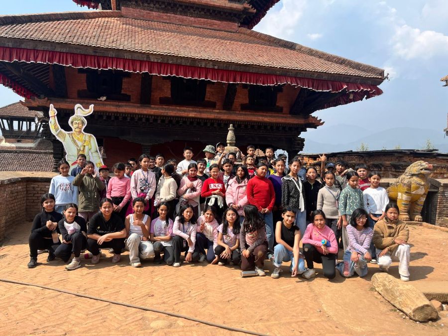 Educational Tour of Grade IV Students to Historical Nuwakot Durbar