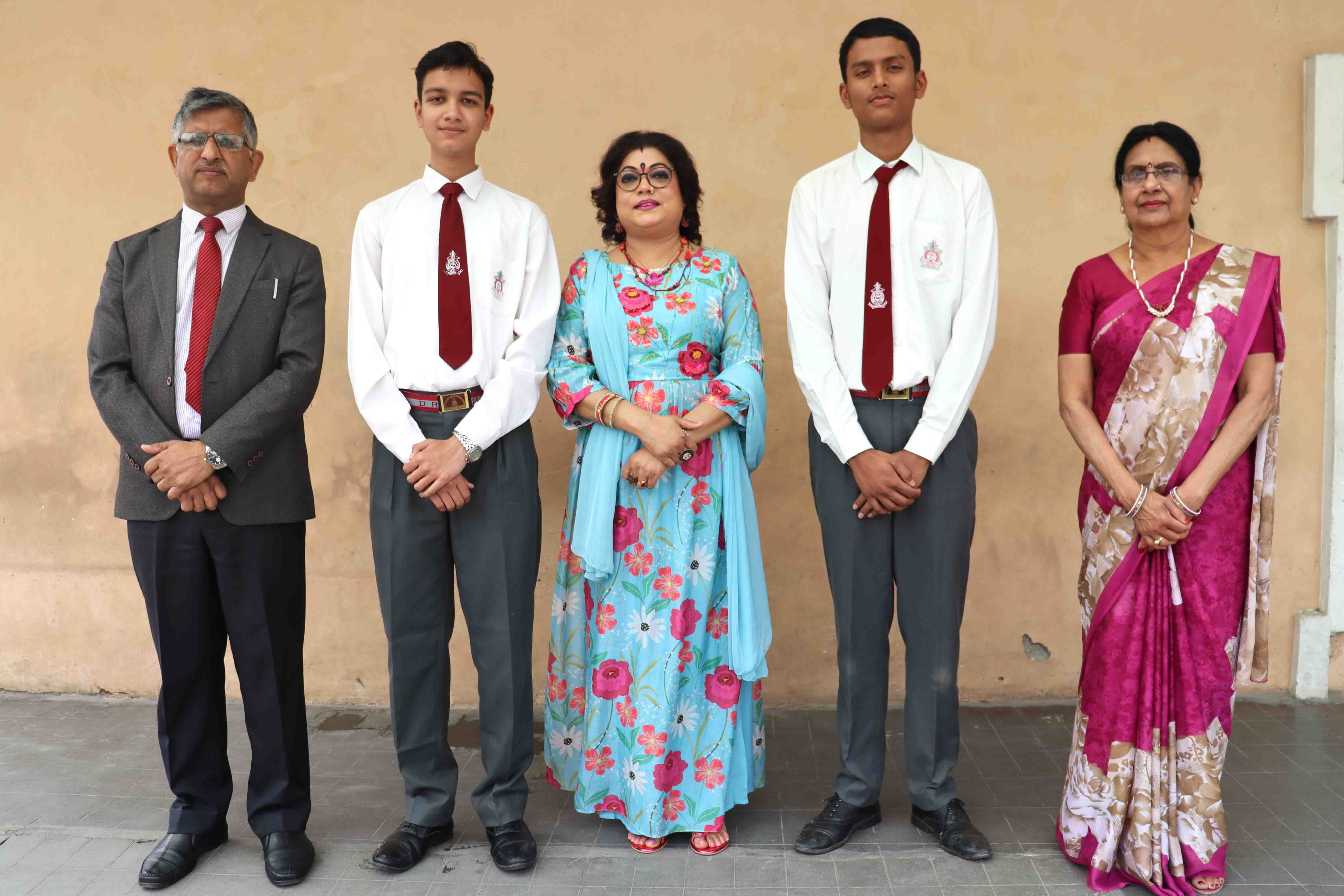 Pratik Scholarship Award Bestowed on Purvansh Bhatta and Pratik Kunwar
