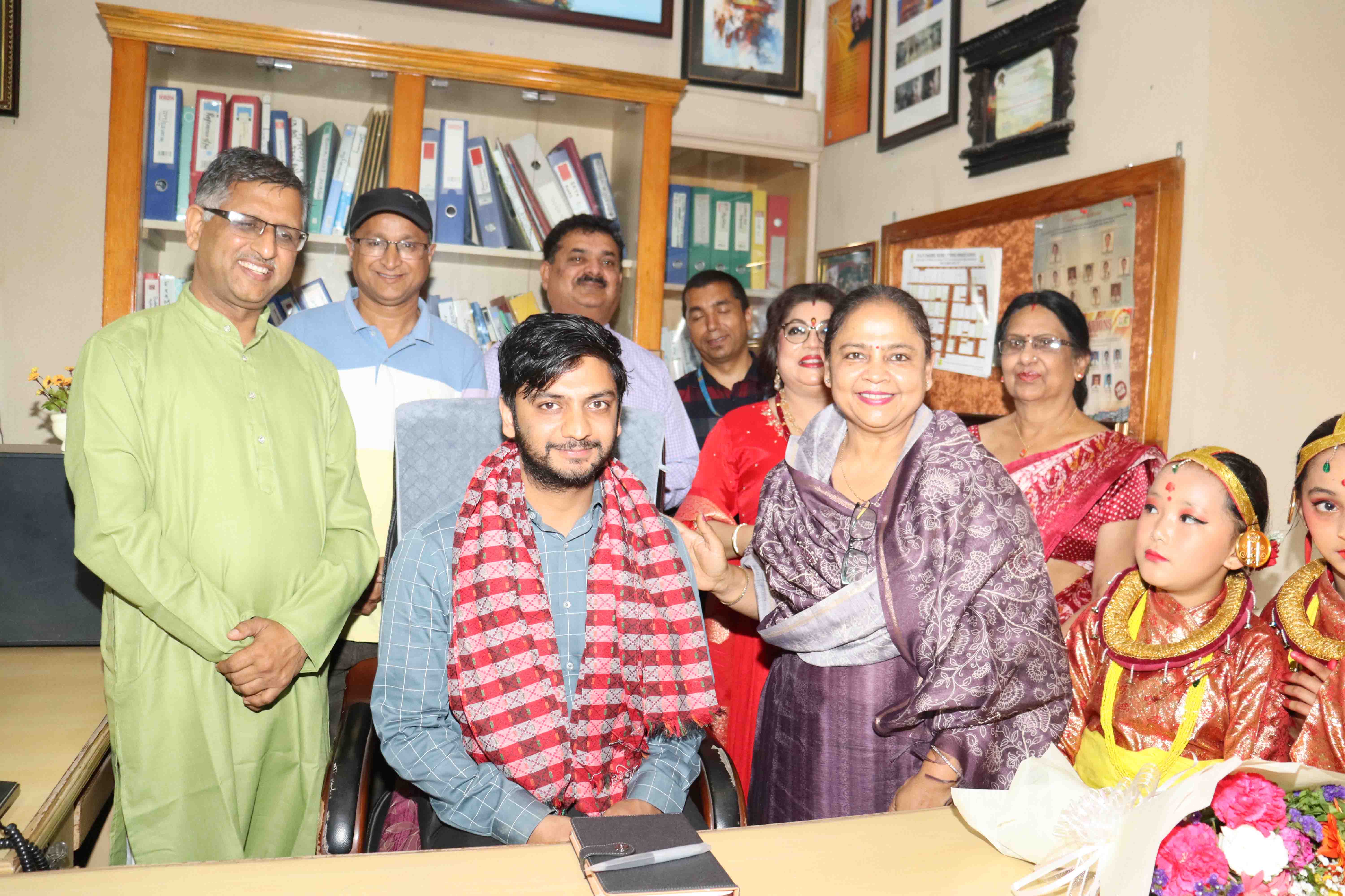 Shree Aayush Kedia Appointed as the Director of DAV School; Vedic Pujan Marks His Auspicious Entry into the Office
