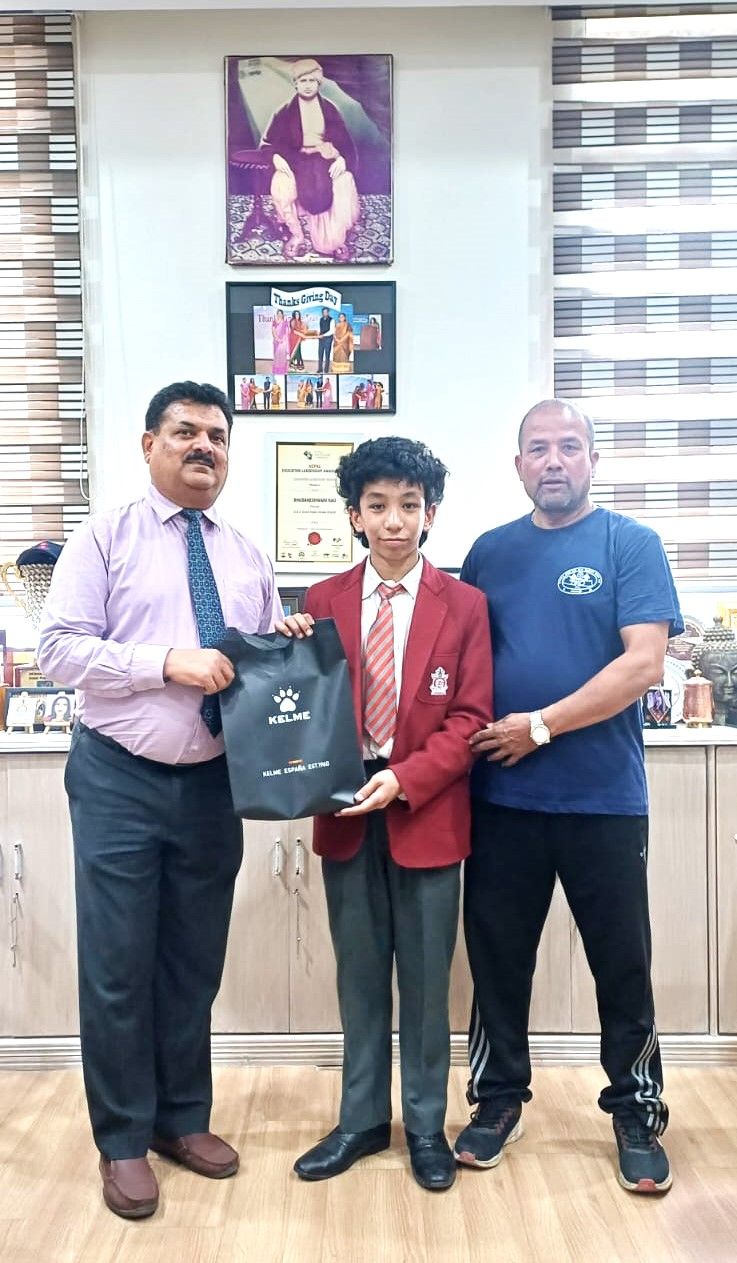 Reevan Muni Bajracharya Leaves for Seoul, Korea to Participate in Junior Table Tennis Tournament