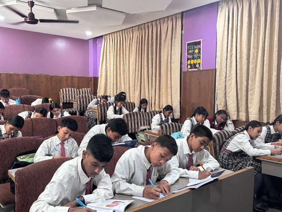 Nepali Handwriting Competition for Middle School Students