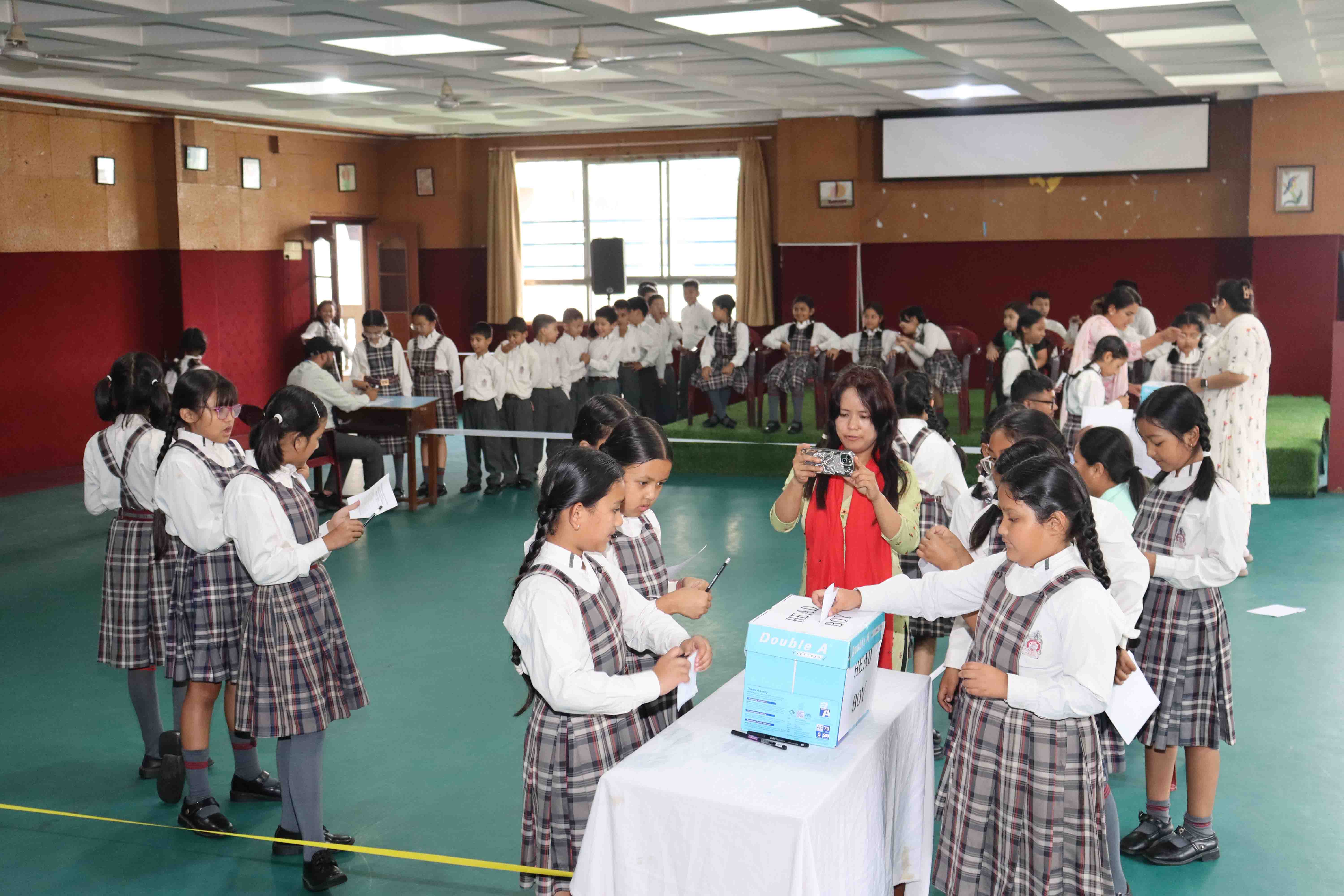 Election of Head Boy and Head Girl in Junior School