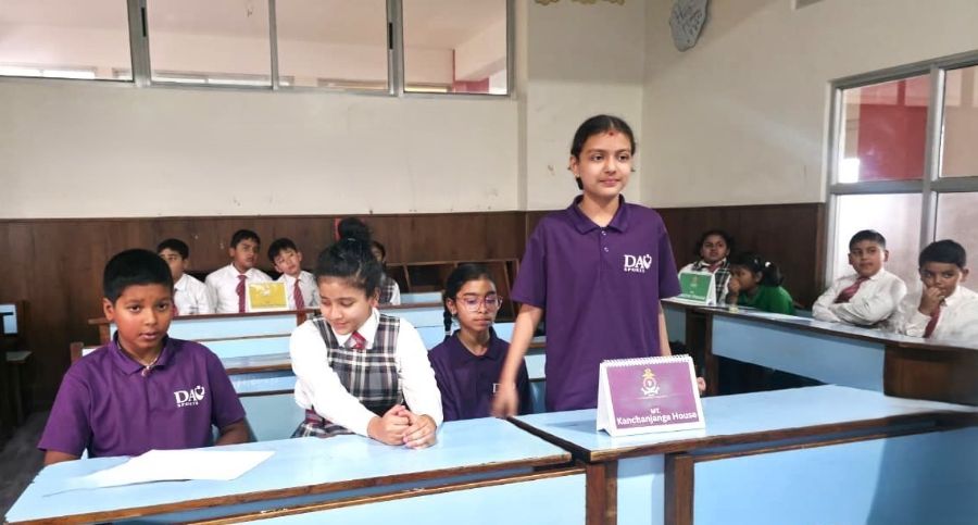 Inter-House Science Quiz Contest for Grade V and VI Students