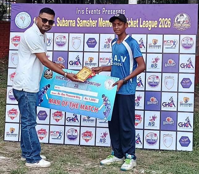 DAV Defeats GHCA by 67 Runs in U-13 Cricket Tournament