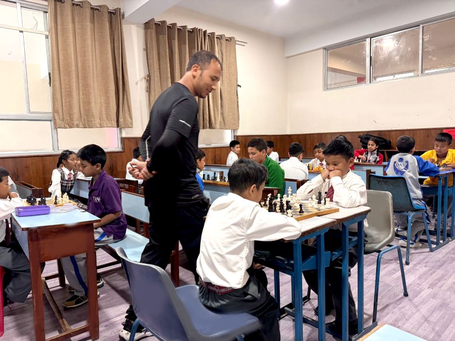 Chess Competition for Grade V and VI Students