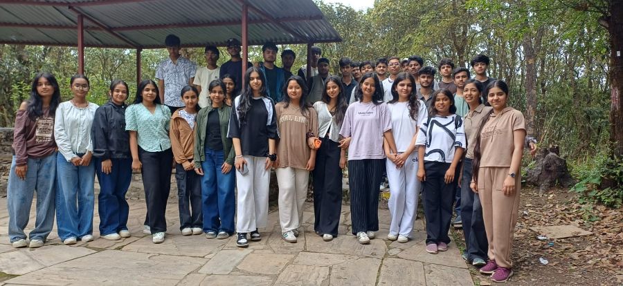 Nature Walk for Grade XI Students from Hattiban Resort to Champadevi Temple