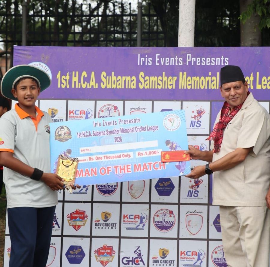 DAV Defeats HCA ‘B’ Team in U-13 Cricket League Match