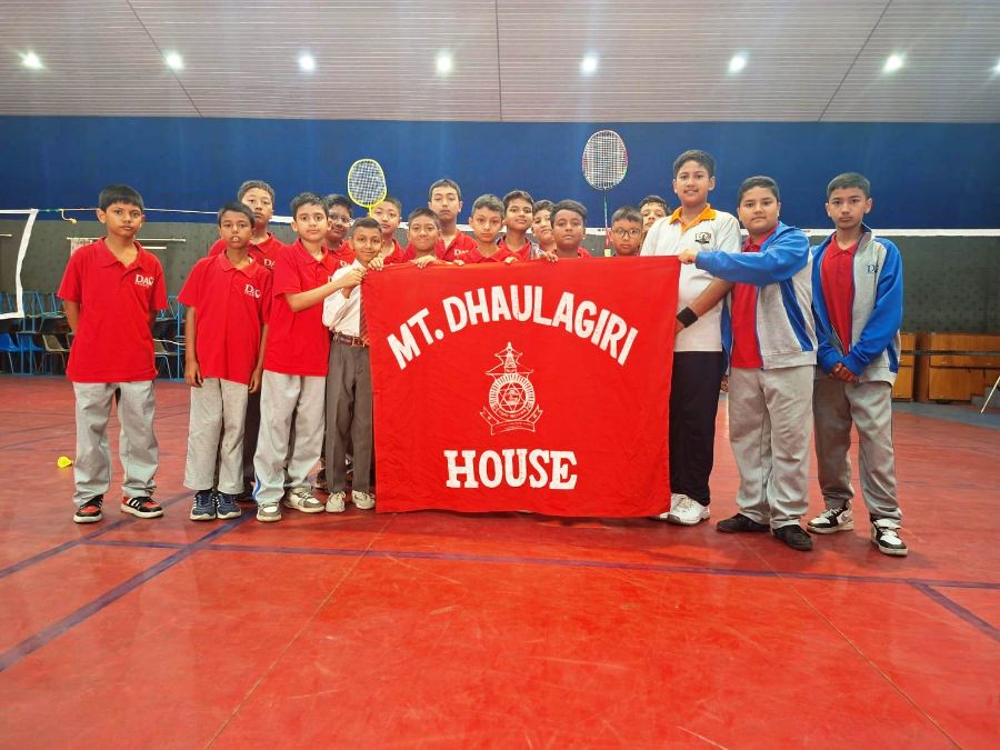Inter-House Boys’ Badminton Tournament for Grade VI and VII