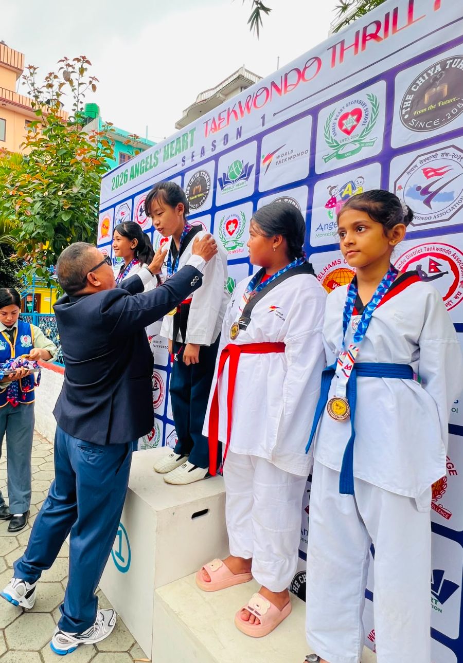 Akshunna Rai Wins Gold at Angels’ Heart Taekwondo Thrill Fest