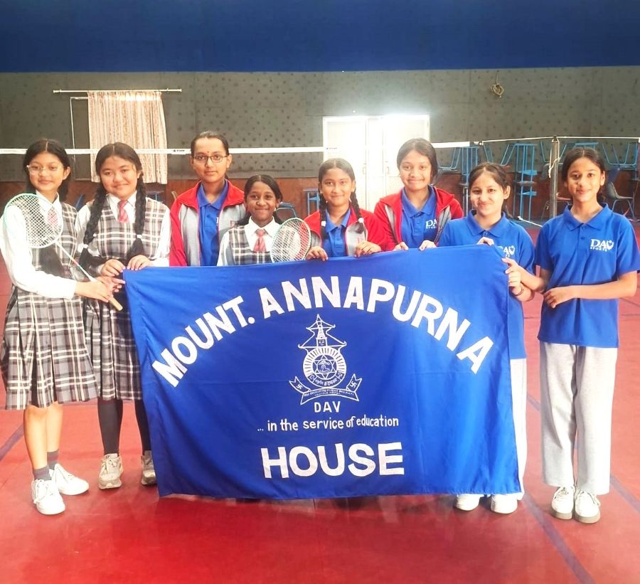 Inter-House Girls' Badminton Tournament for Grade VIII