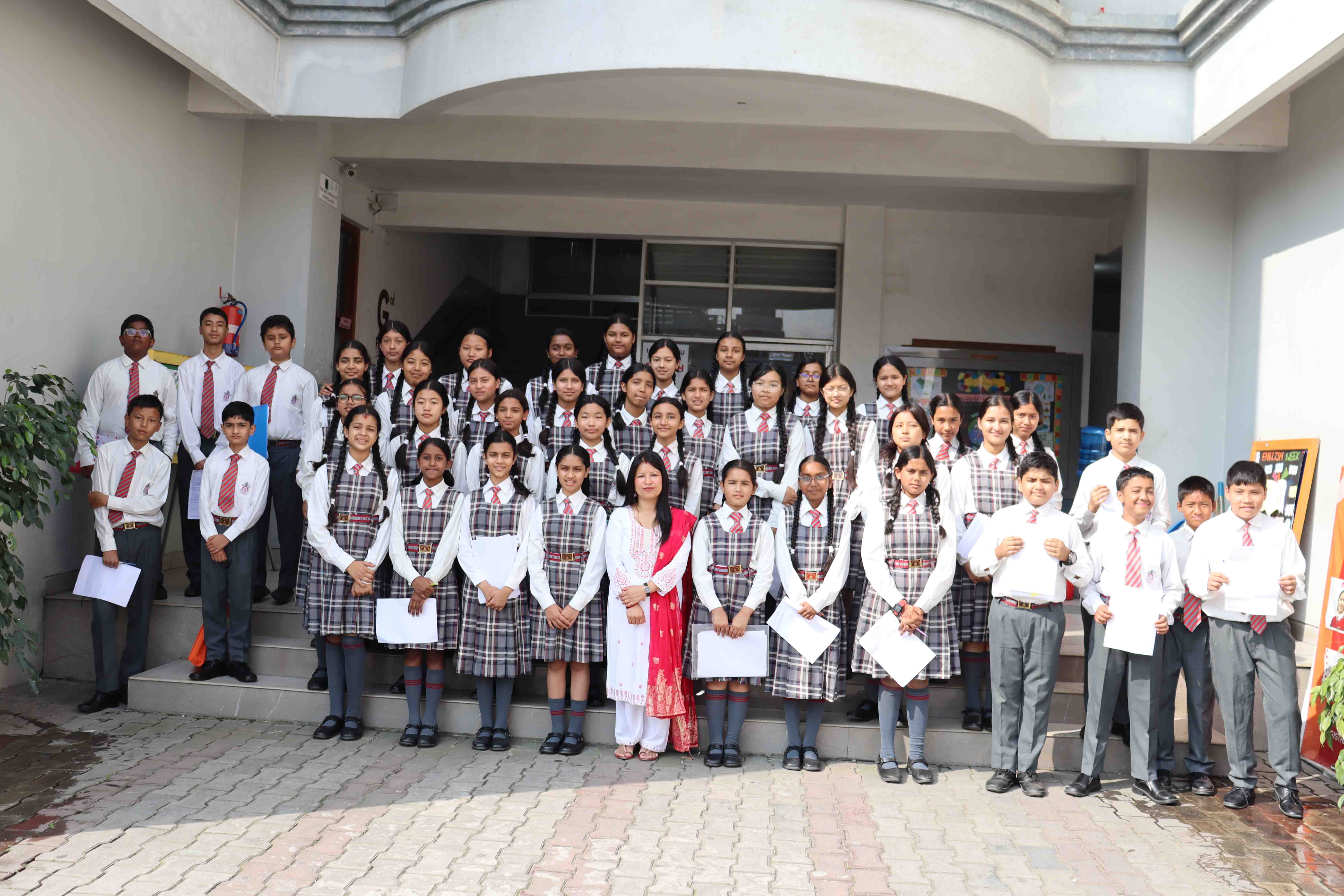 One Day Peer Teaching Programme for Middle School Students