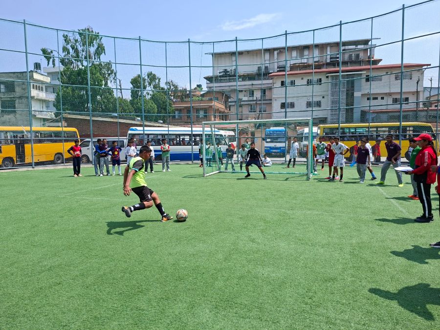 Grade VIII Boys Inter-House Football Tournament Concludes Successfully