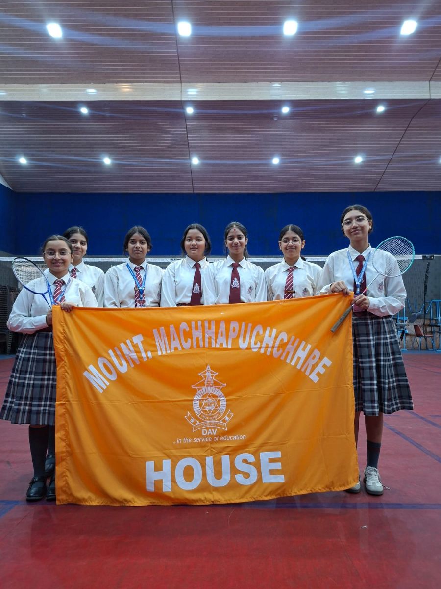 Agarwal Wins Girls' Inter House Badminton Tournament of Grade XI and XII