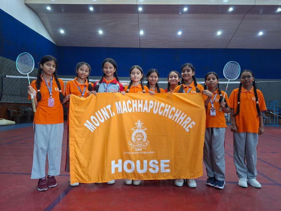 Inter-House Girls’ Badminton Tournament for Grade VII
