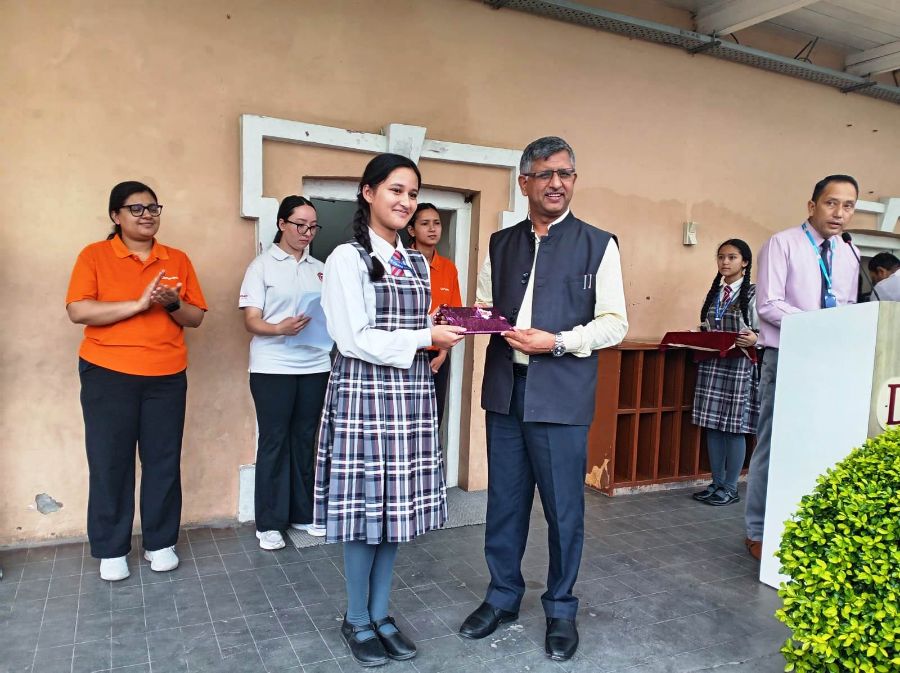 Elegance Bastakoti Wins Author of the Month Title in Middle School