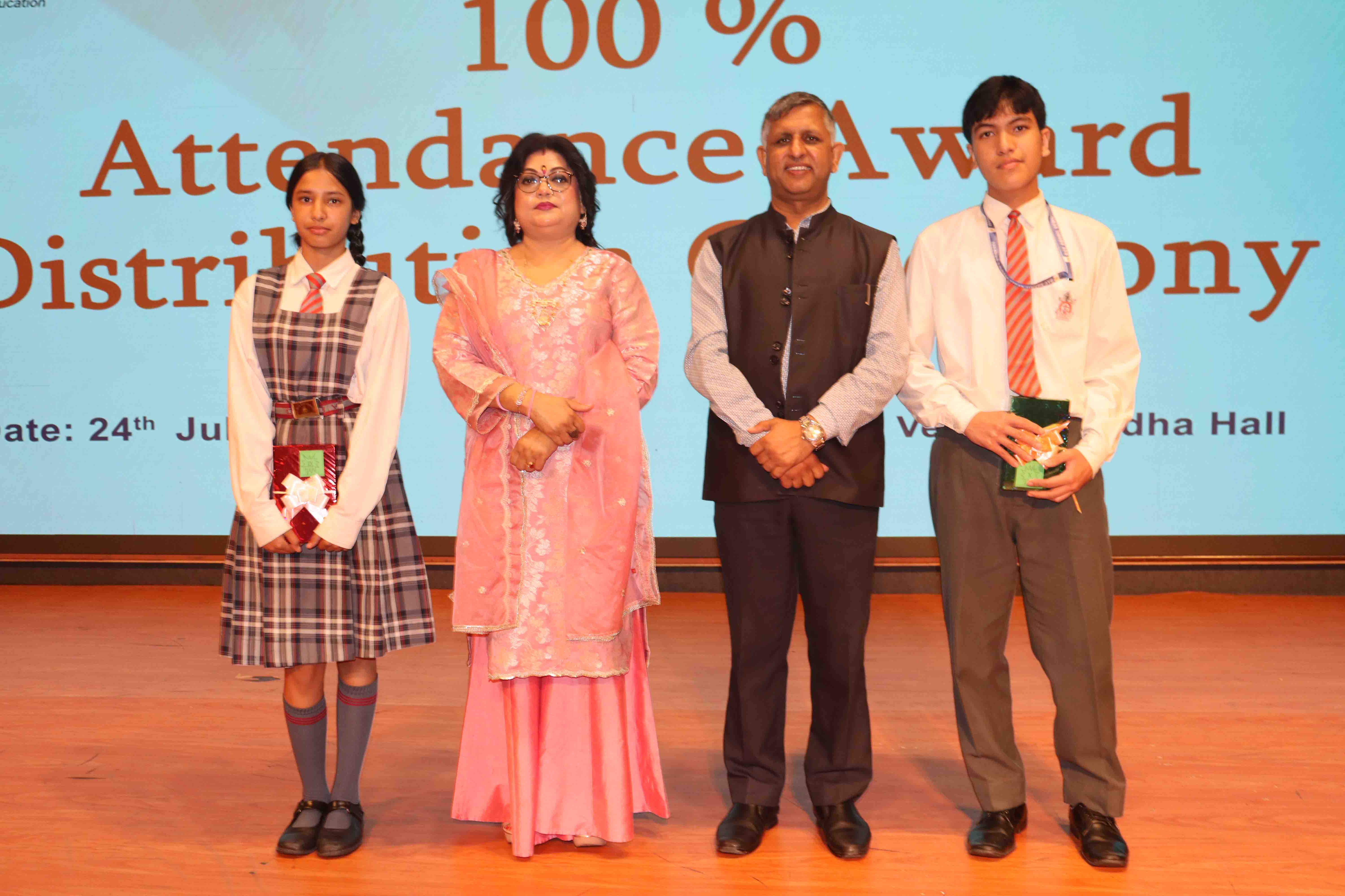 Winners of Principal's Mathematics Subject Sweepstakes Honoured