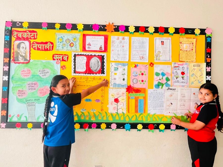 Club Bulletin Board Decoration Competition in Junior School