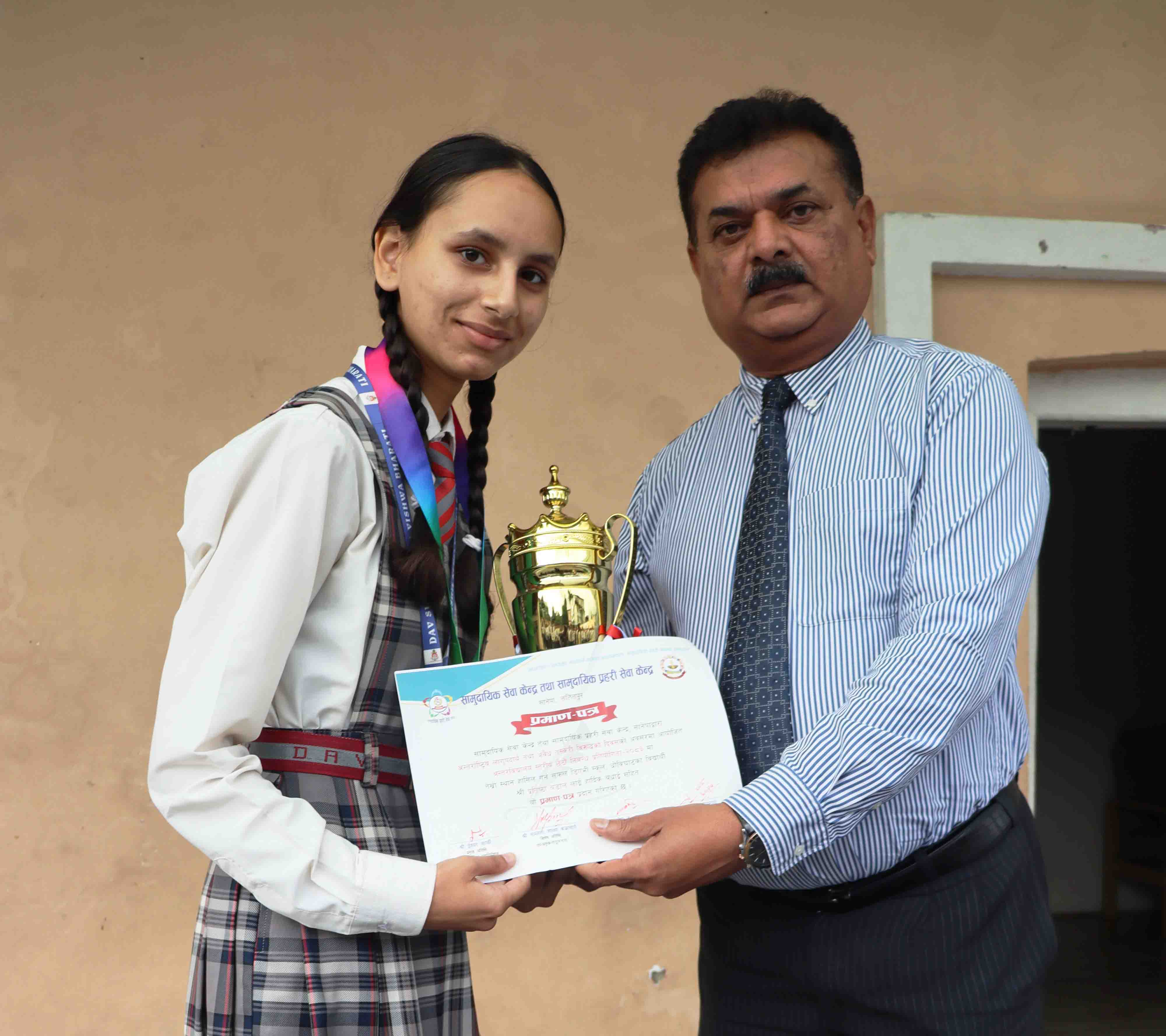 Pratistha Badal Wins Third Position in 6th Inter-School Essay Writing Competition