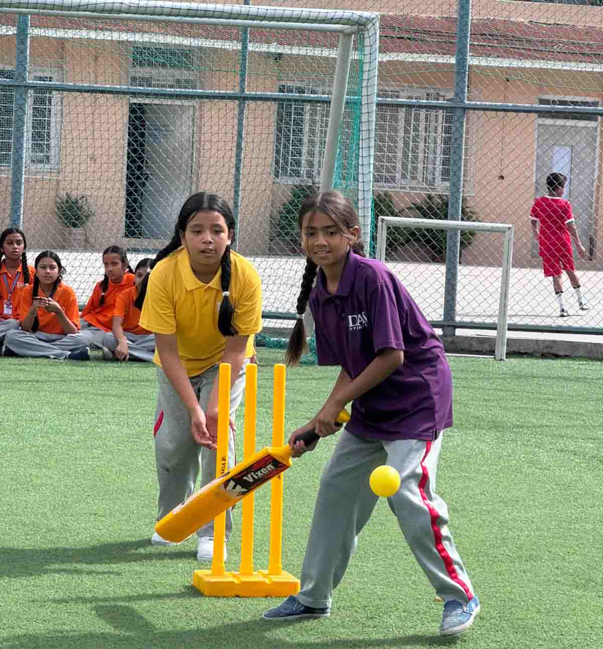 Inter-House Cricket Competition for Grade V and VI Girls