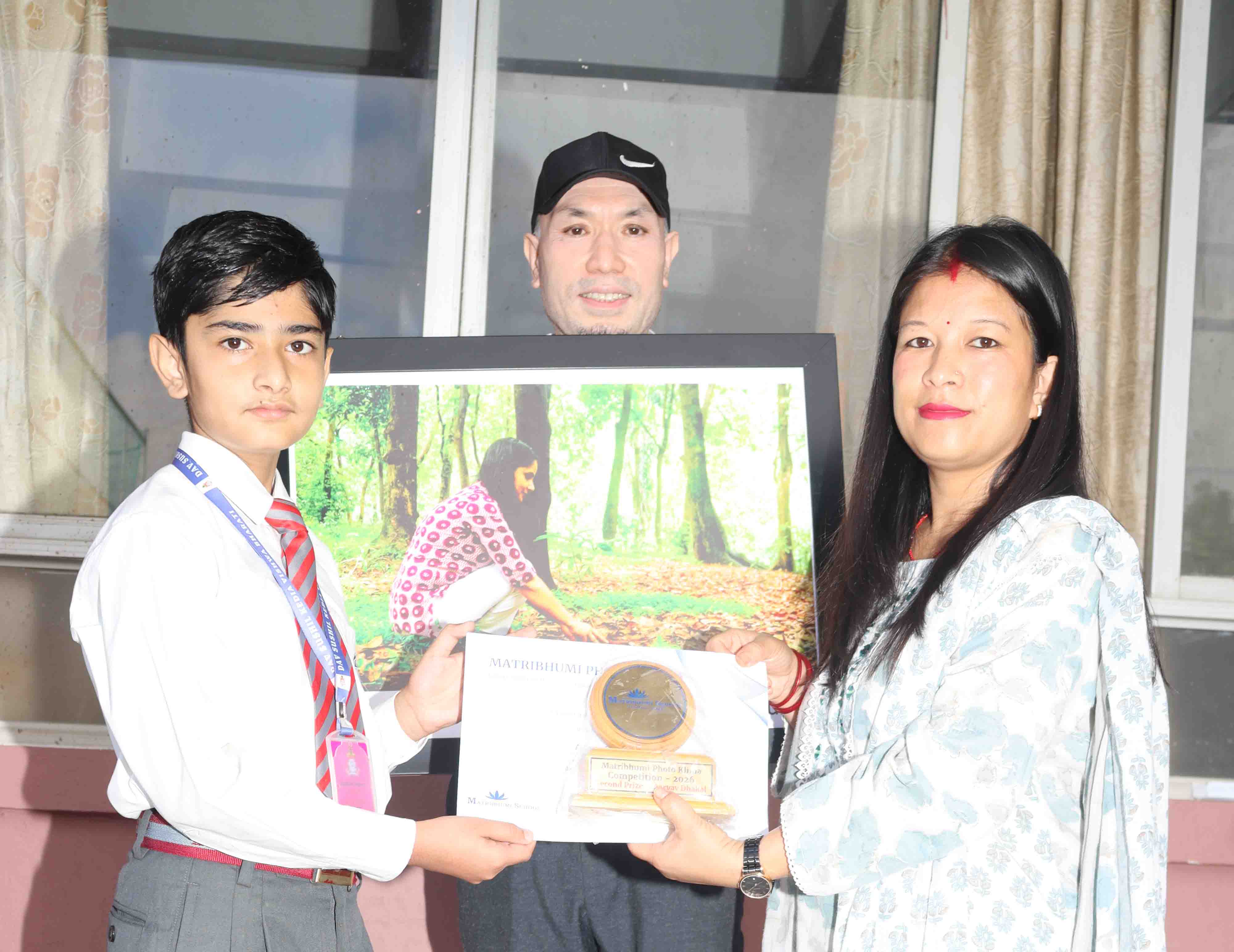 Aaryav and Minoli Shine in Photography Competition on World Environment Day