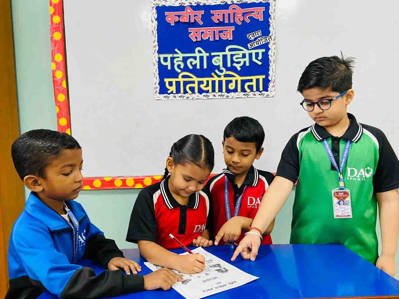 Puzzle-Solving Competition for Grade I to IV Students