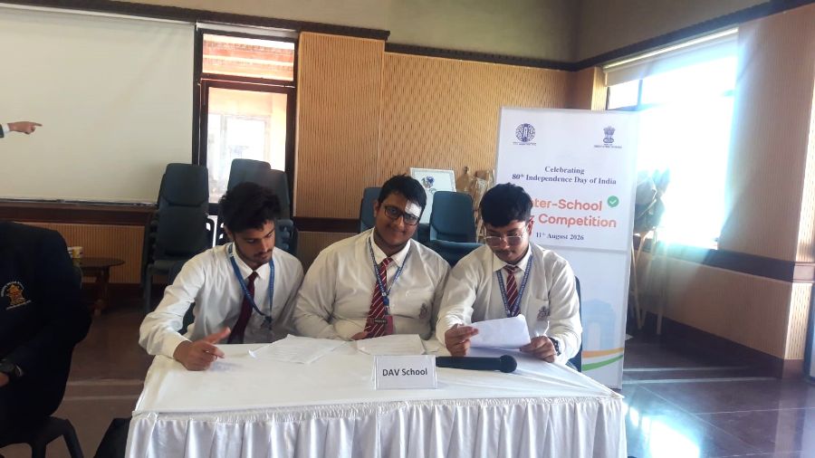 DAV School Wins Inter-School Quiz Competition at Embassy of India