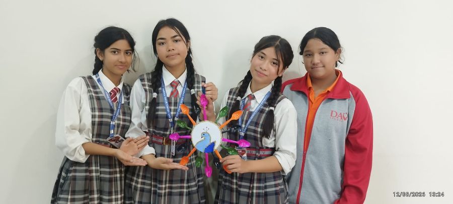 Best Out of Waste Competition for Grade IX Students