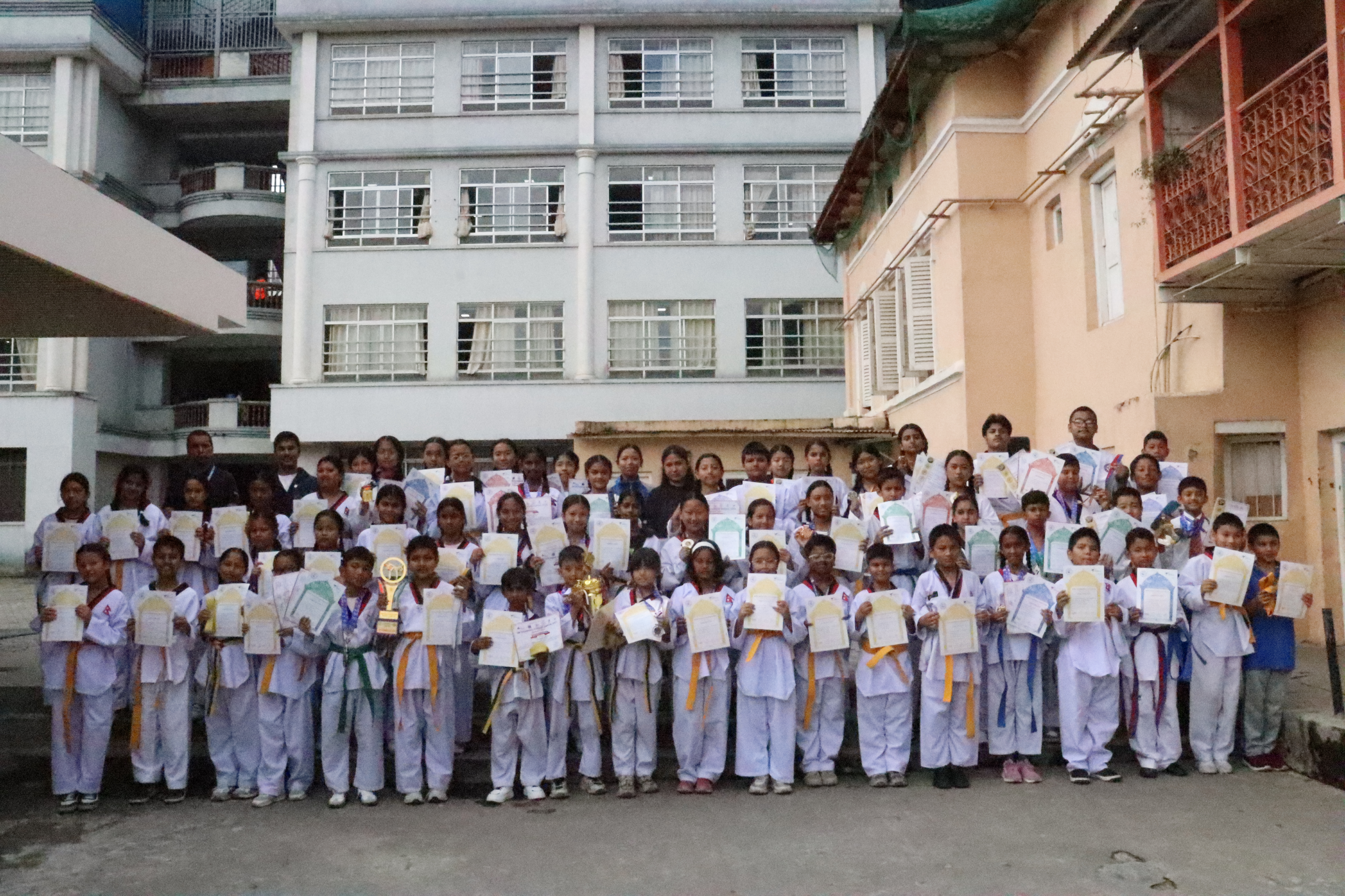 Achievers of 4th Swoyambhu Friendly Taekwondo Championship 2026 Honoured