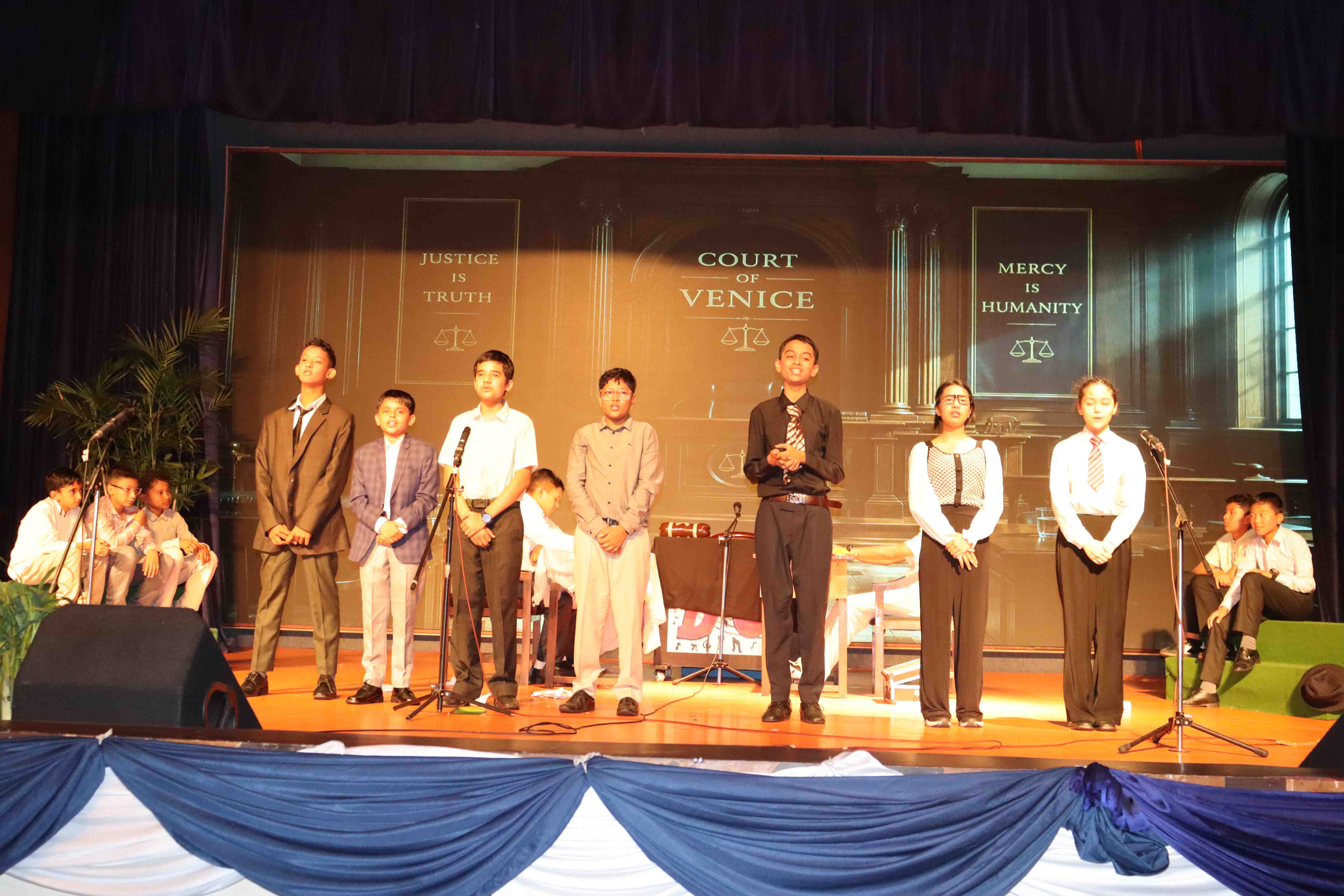 Celebration of English Week: Principal Highlights Skits as Classrooms without Walls