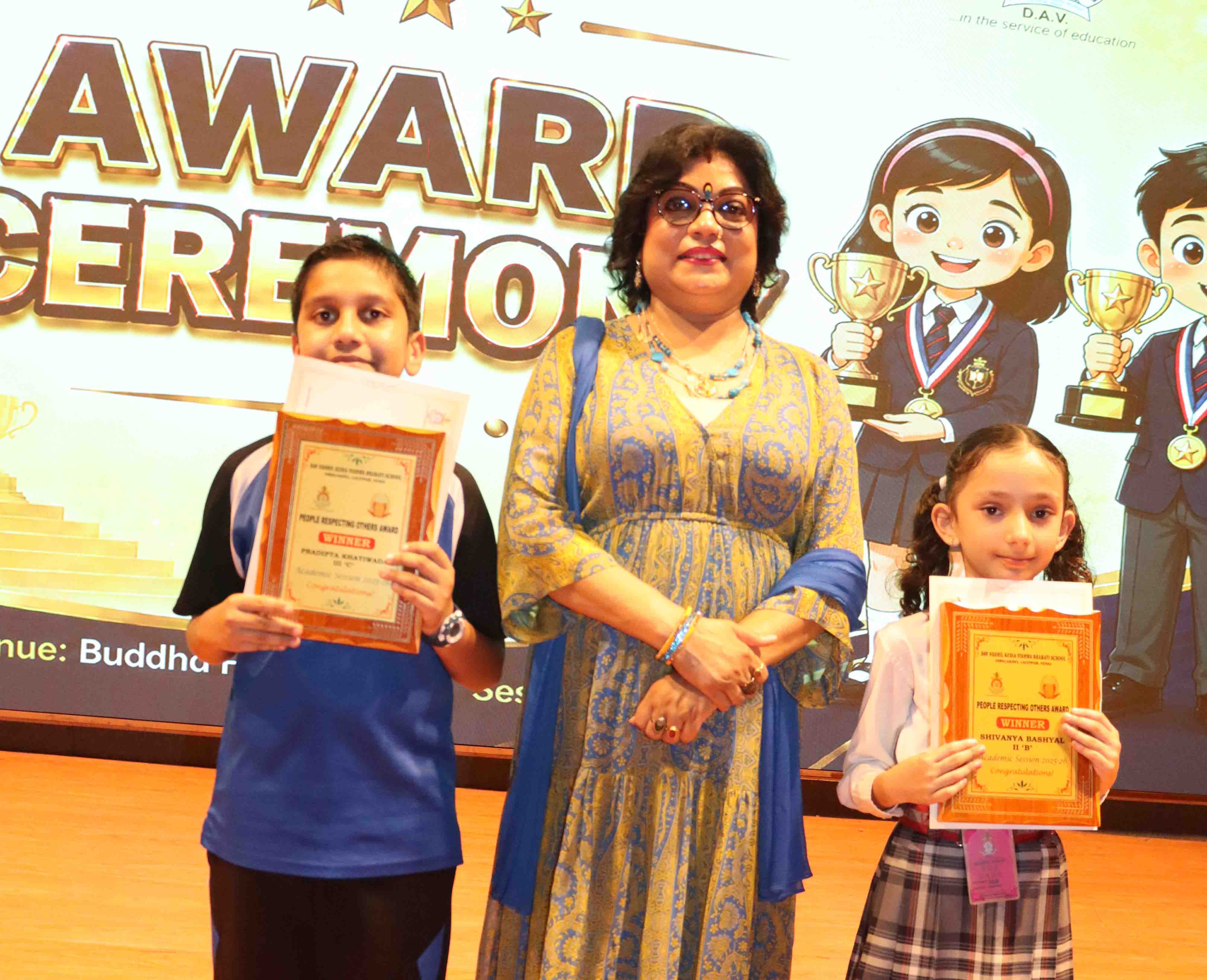Monthly Award Ceremony in Junior School