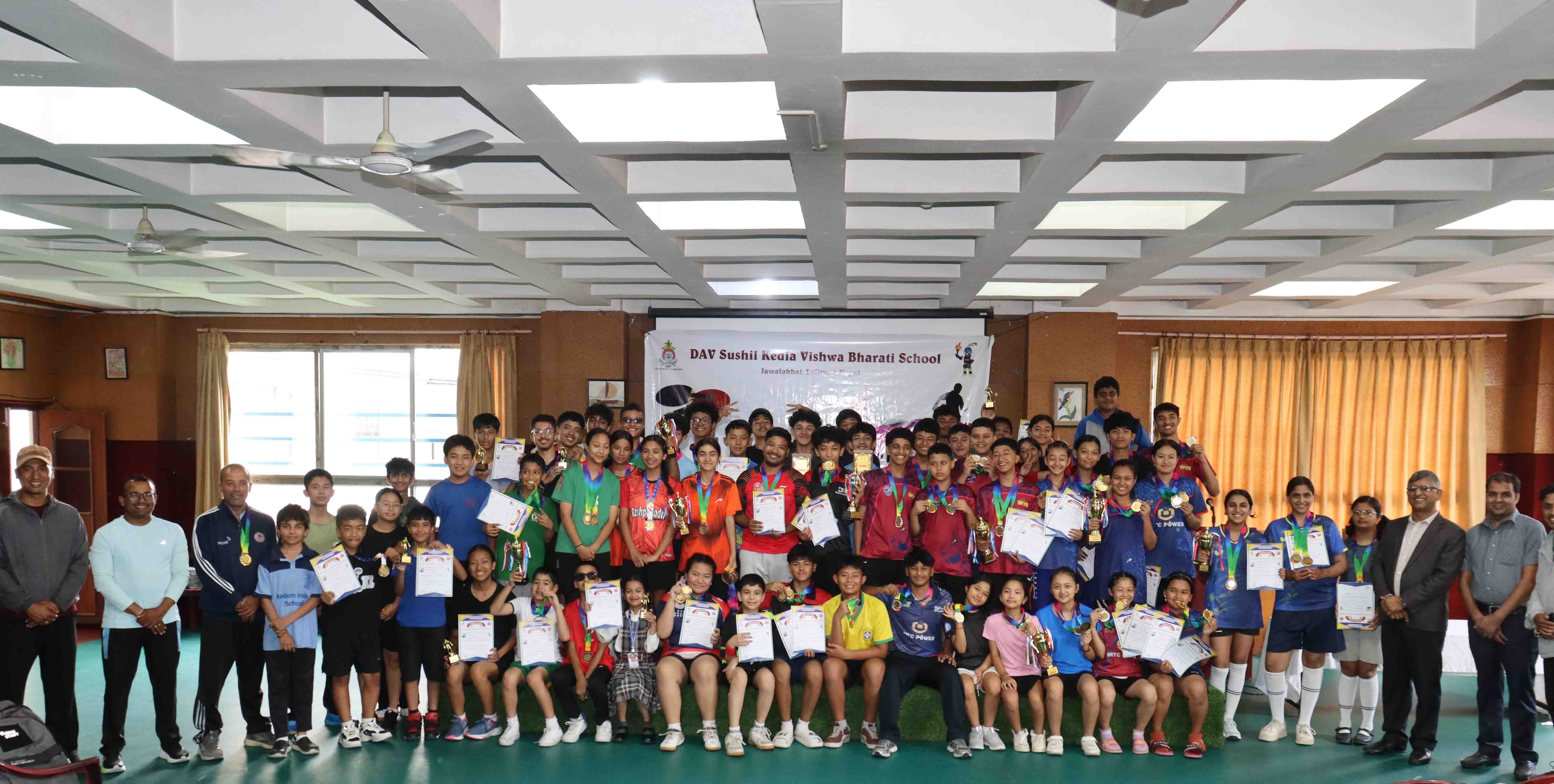 Late Sushil Kedia Memorial Sports Gala Begins for the Session 2026/27: 15th Inter-School Table Tennis Tournament Successfully Conducted