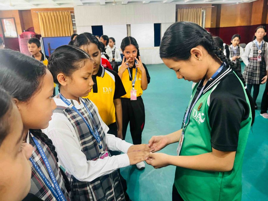 Neatness Inspection for Grade III and IV Students