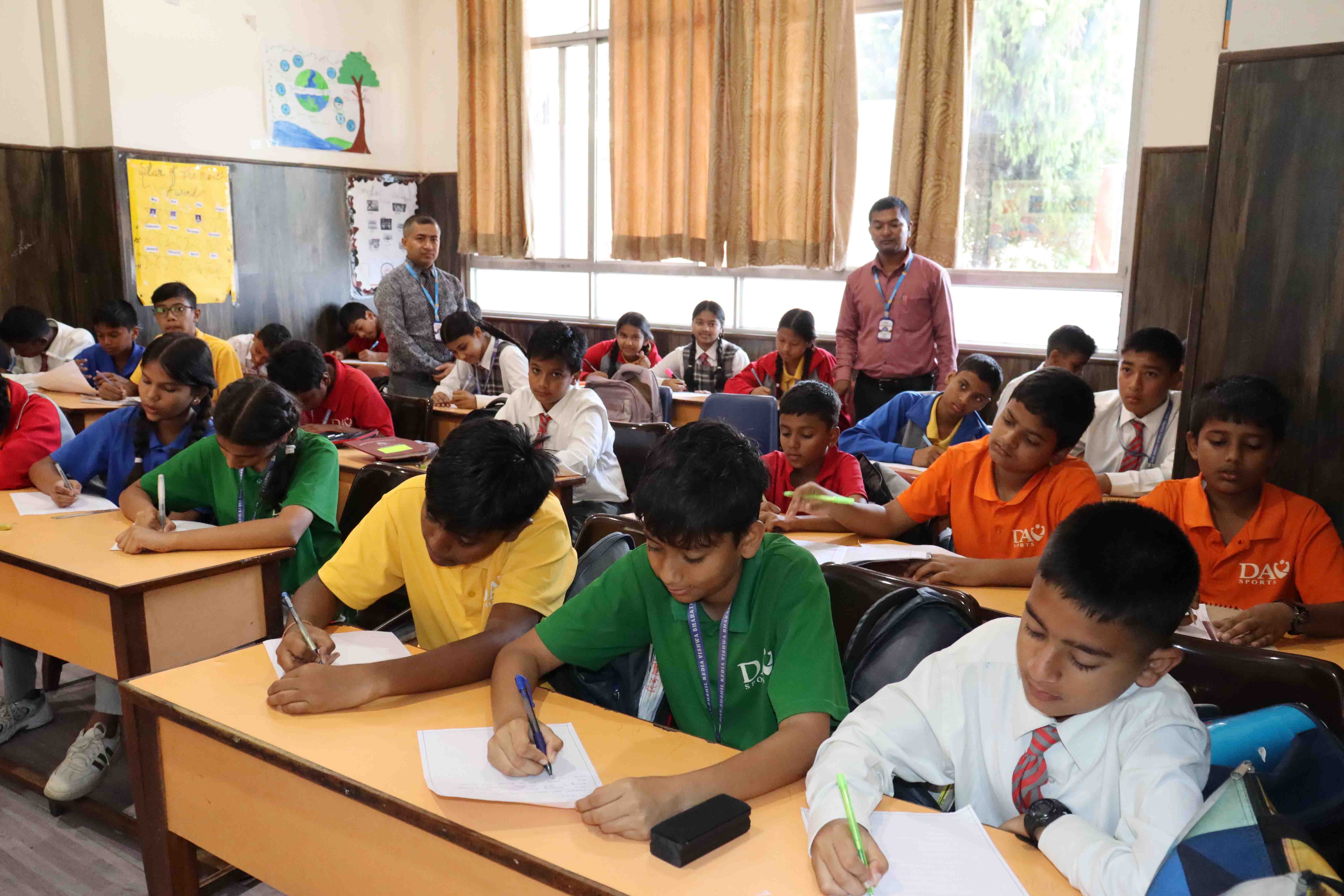 English Week 2026 on 4th Day: Diary Entry Writing Competition for Grades VII and VIII