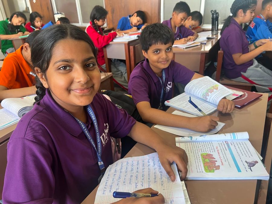English Week, 2026 on Fourth Day: Inter-Section Calligraphy Competition