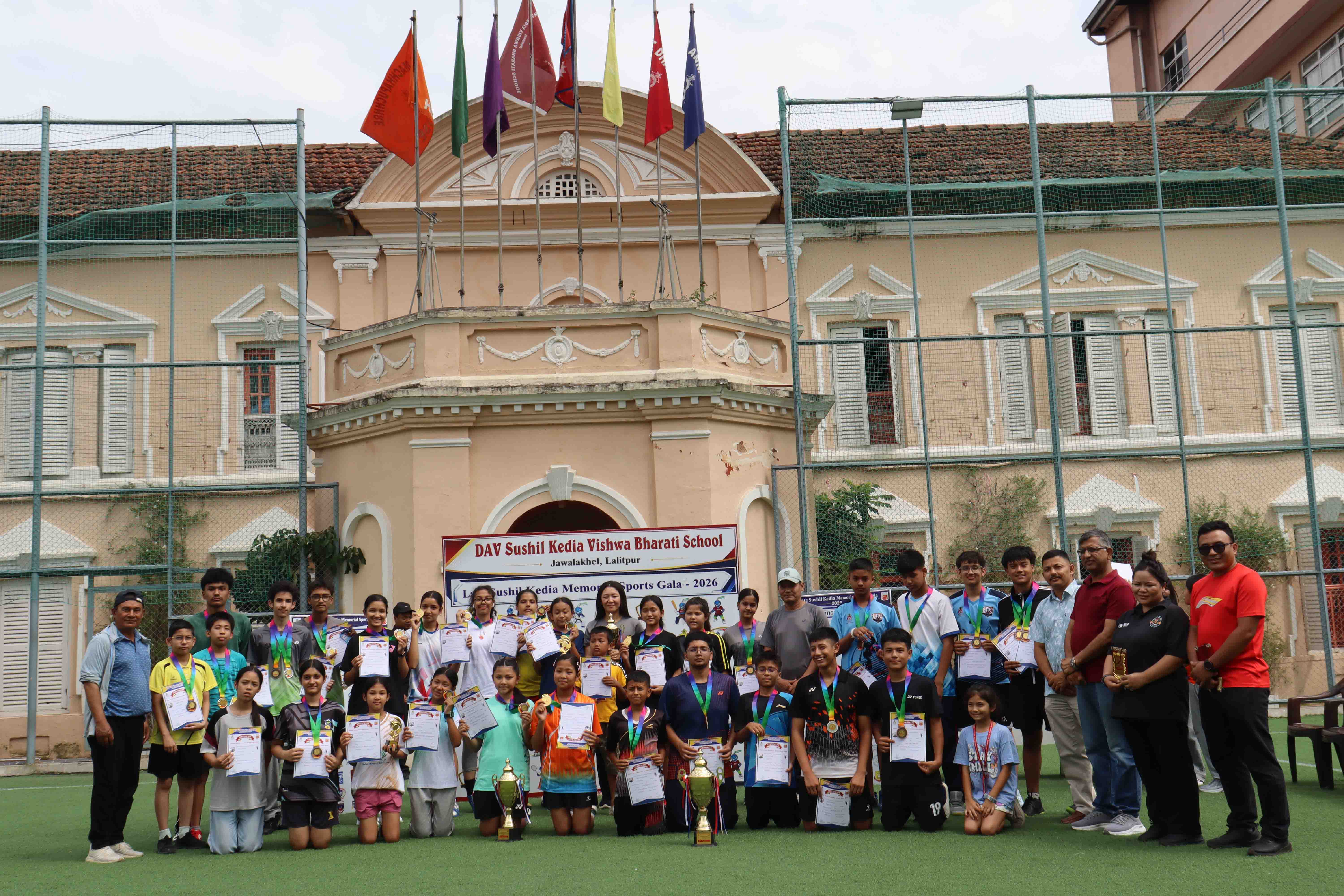 Third Event of Sushil Kedia Memorial Sports Gala, 2026: 3rd Inter-School Badminton Tournament