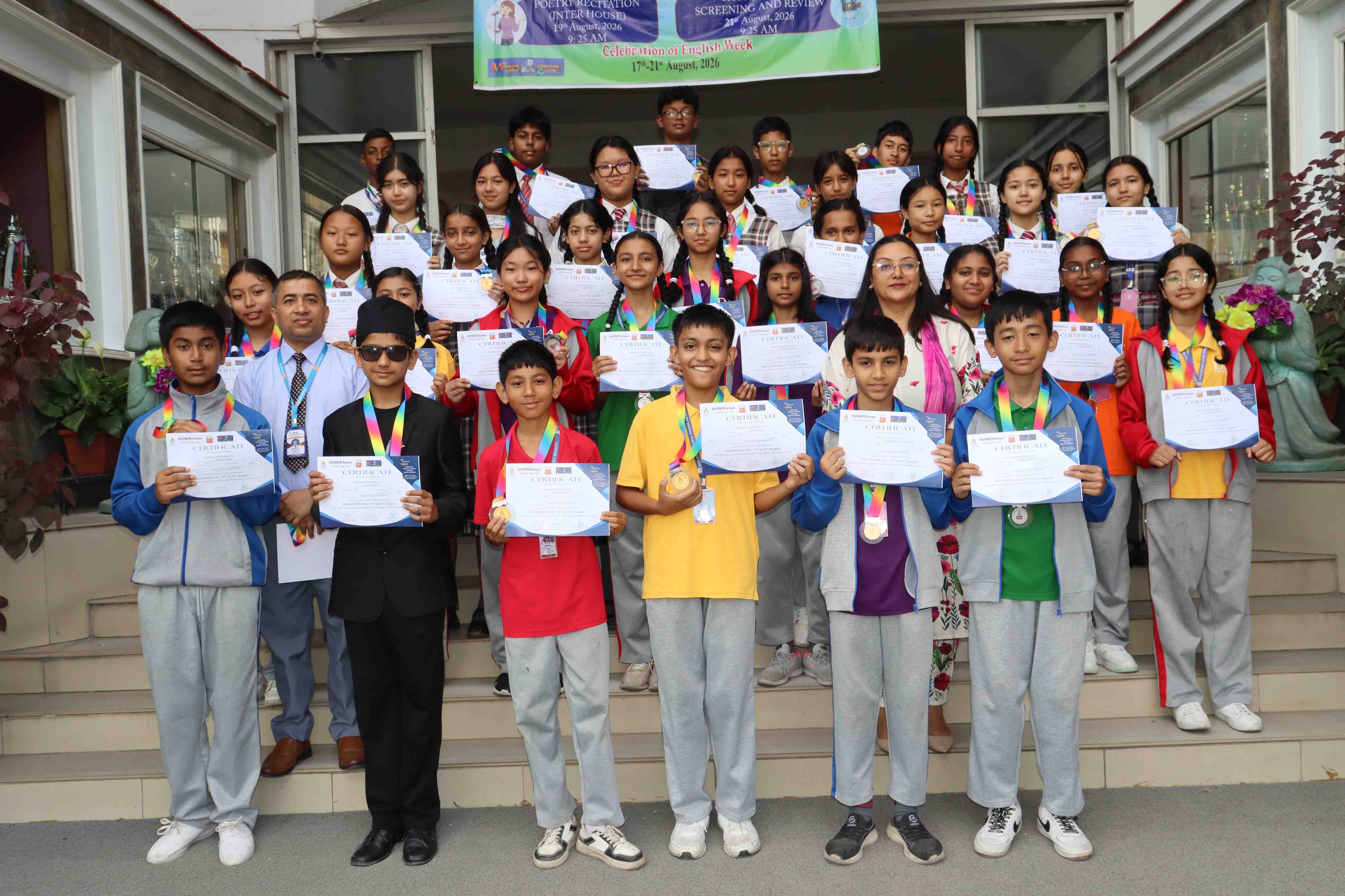 Assembly Honour to the Achievers of English Week, 2026
