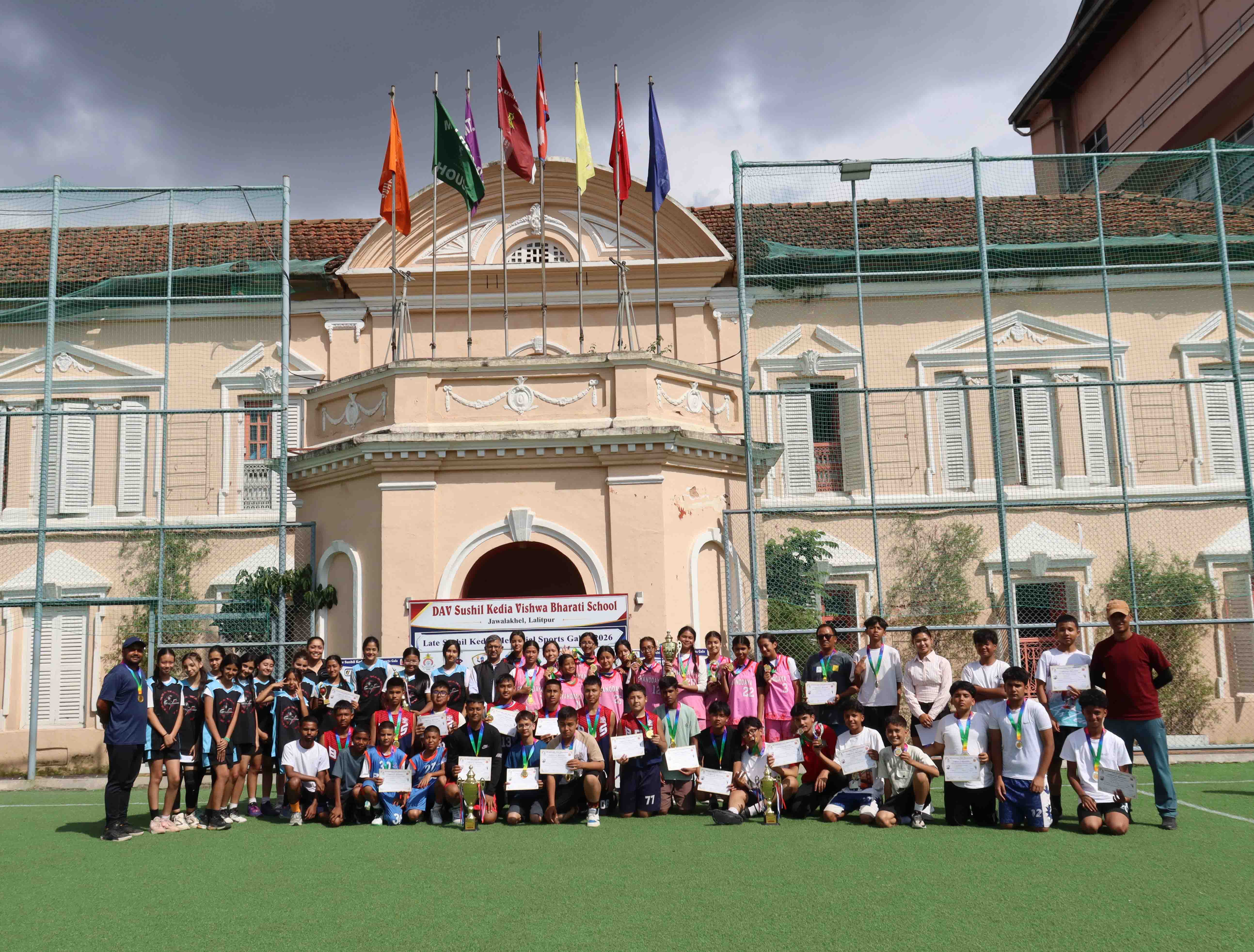 Fourth Event of Sushil Kedia Memorial Sports Gala, 2026: 3rd Inter-School Basketball Tournament Successfully Conducted