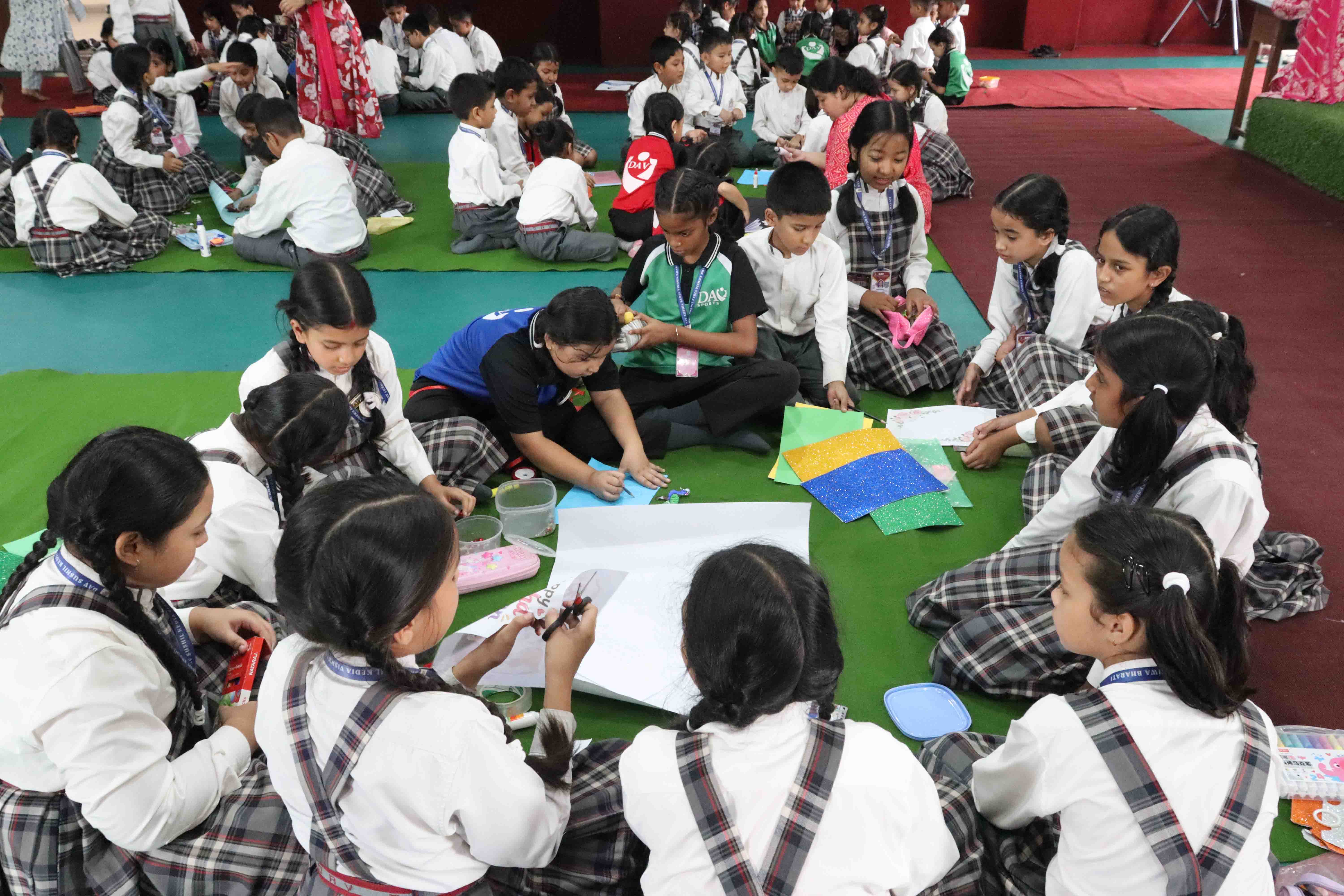 Inter House and Inter Club Rakhi Making Competitions