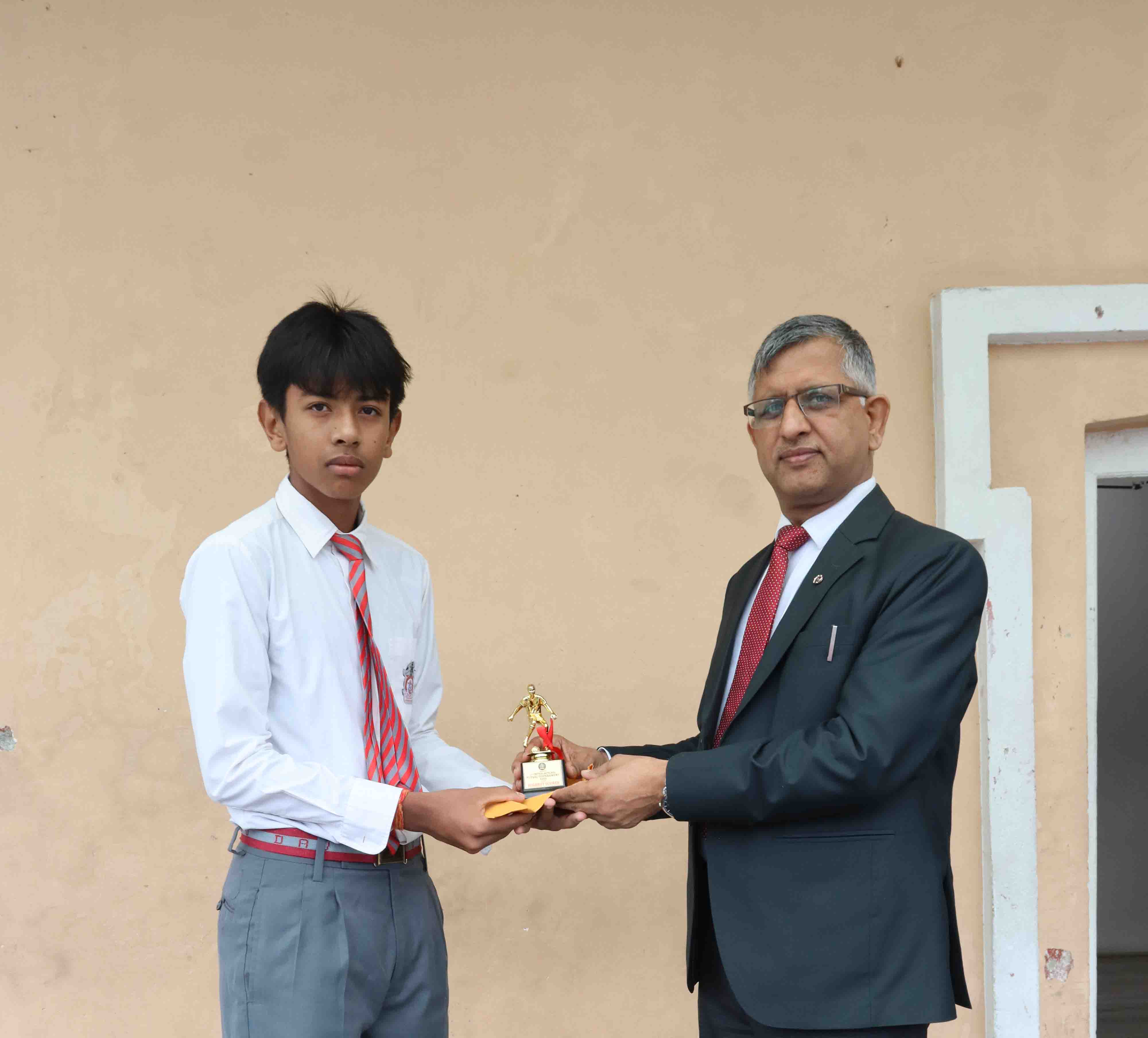 Rishant Karki Won Top Scorer Award in Empire Sports Academy Futsal Tournament